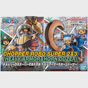 Bandai Chopper Robo Super 2&3 (Heavy Armor&Horn Dozer)