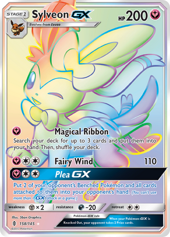 Sylveon GX (158/145) [Sun & Moon: Guardians Rising]