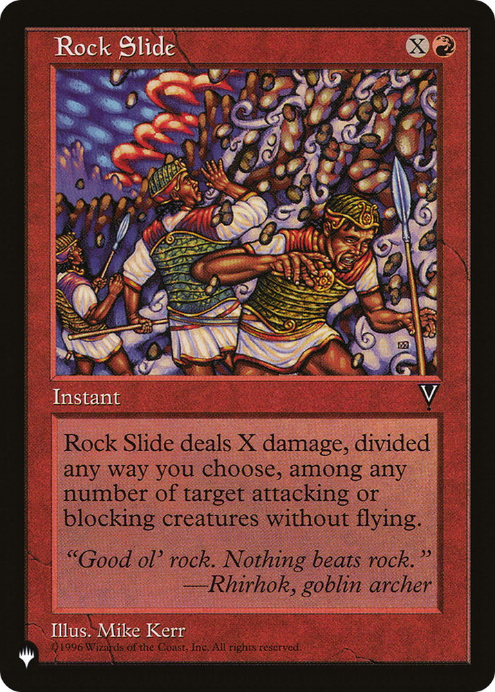 Rock Slide [The List Reprints]