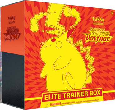 POKÉMON TCG Sword and Shield- Vivid Voltage Elite Trainer Box