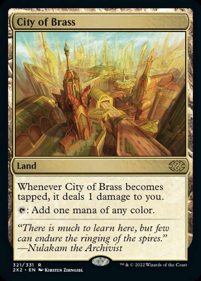 final fantasy city of brass mtg - Mark Tedin it deals 1 damage to you Standard Gets a "City of