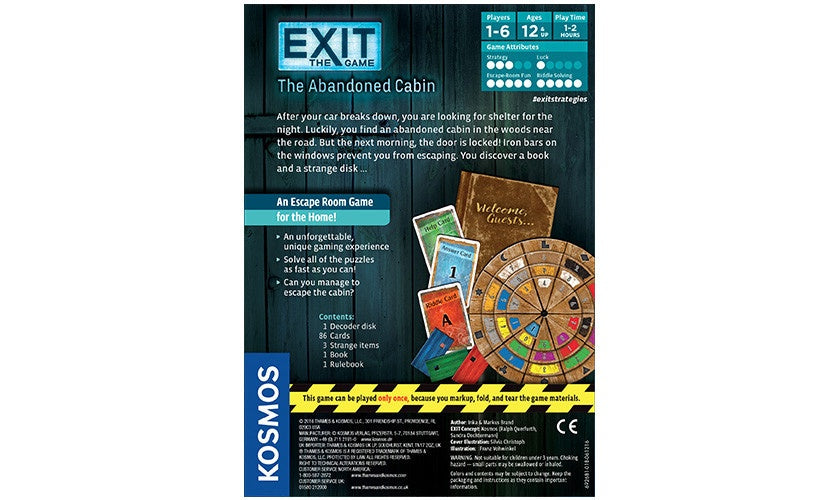 Exit the Game the Abandoned Cabin