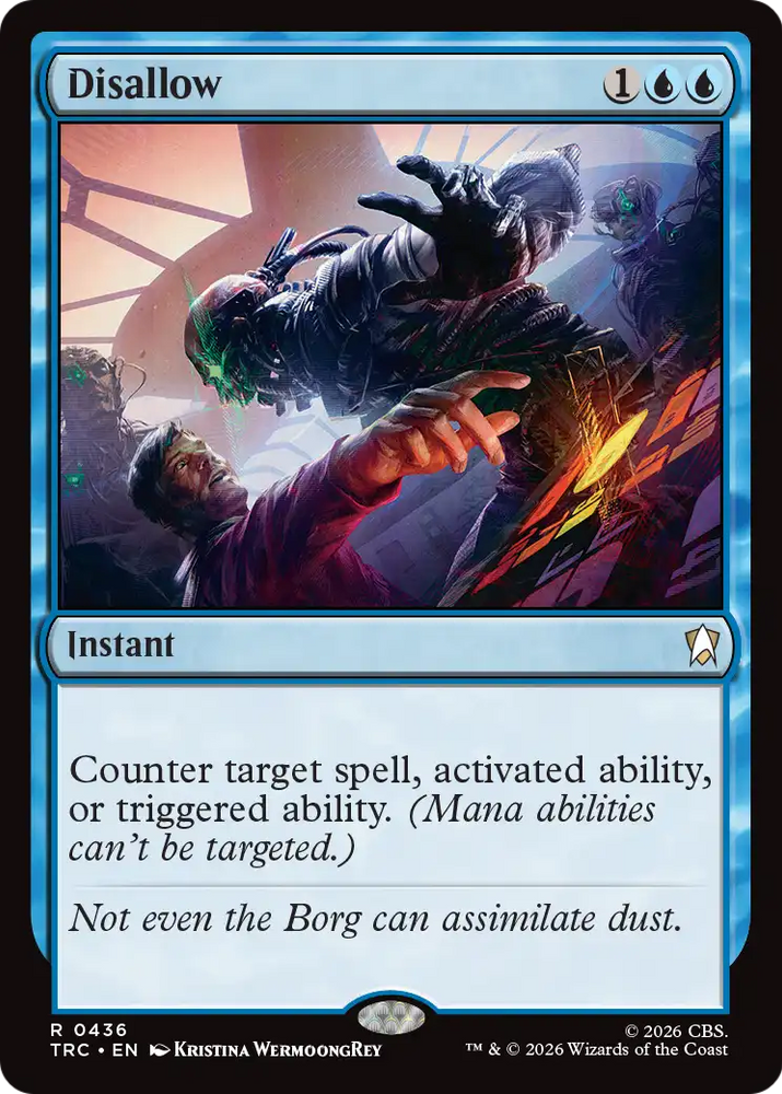 Disallow (Surge Foil) [Star Trek Commander]