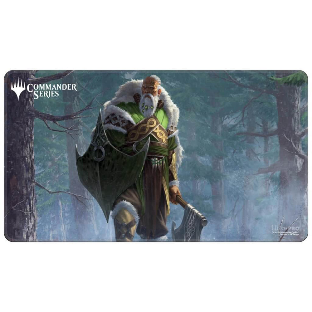 ULTRA PRO Magic: The Gathering - PLAY MAT - Commander Series Mono Color - Fynn Stitched Edge Playmat
