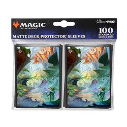 ULTRA PRO Magic: The Gathering - Bloomburrow 100ct Deck Protector Sleeves Blue