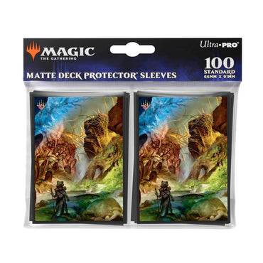 ULTRA PRO Magic: The Gathering - Bloomburrow 100ct Deck Protector Sleeves Black