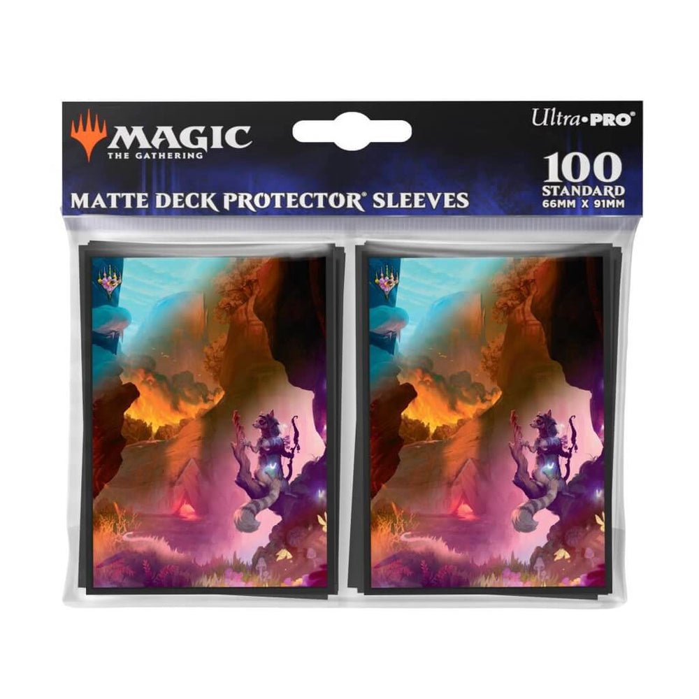 ULTRA PRO Magic: The Gathering - Bloomburrow 100ct Deck Protector Sleeves Red