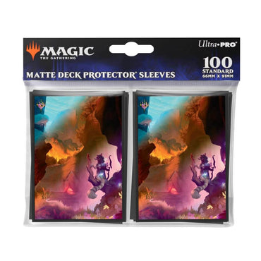 ULTRA PRO Magic: The Gathering - Bloomburrow 100ct Deck Protector Sleeves Red