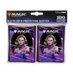 ULTRA PRO Magic: The Gathering - Foundations 100ct Deck Protector Sleeves - Dark