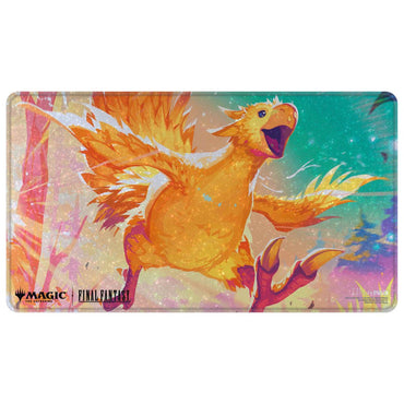 Final Fantasy Holofoil Playmat Premium, Golden Chocobo (U)