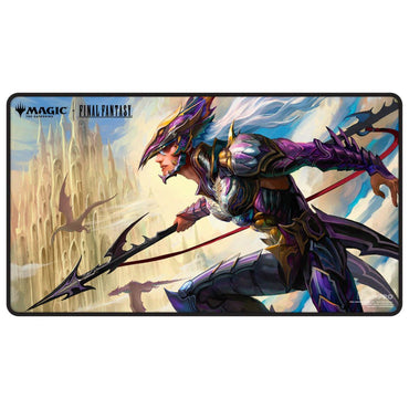 Final Fantasy Black Stitched Playmat Premium X (Kain, Traitorous Dragoon)