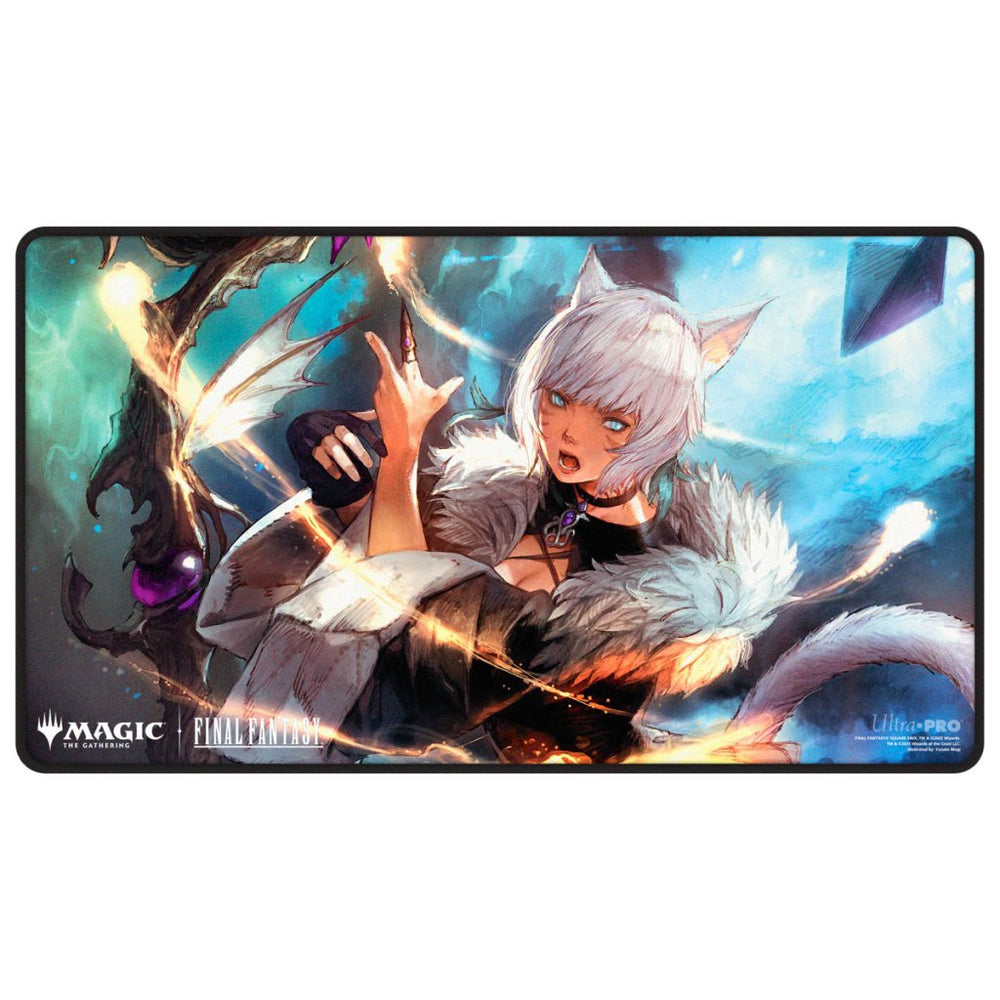 Final Fantasy Black Stitched Playmat Premium, Y'shtola Rhul (Z)
