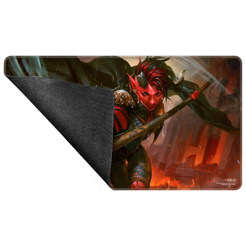 Ultra Pro: UP38782 Commander Series - Release 7 - Q3 2025 Stitched Edge Playmat Karlach MtG