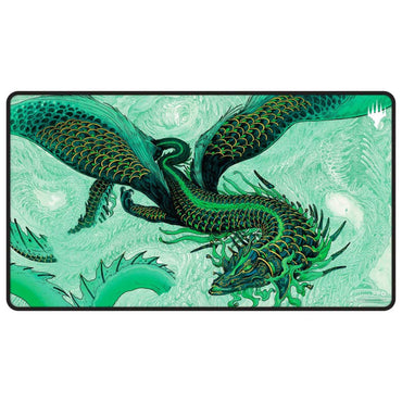Magic: The Gathering – PLAYMAT- Tarkir Dragonstorm Black Stitched Playmat Sultai