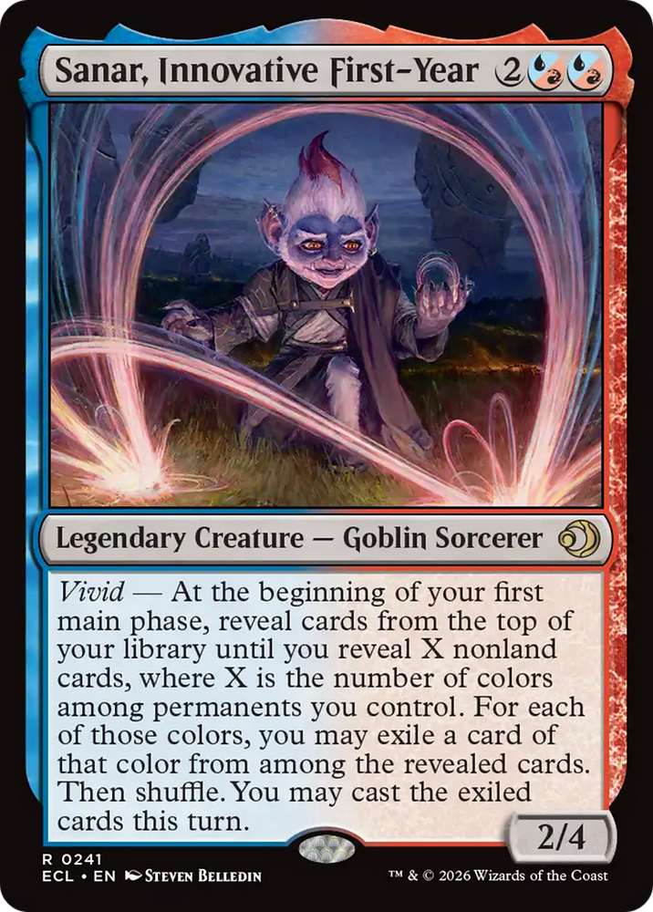 Sanar, Innovative First-Year [Lorwyn Eclipsed]
