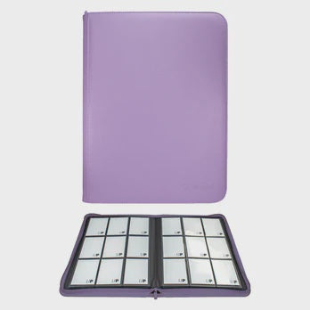 ULTRA PRO Binder - Vivid 9-Pocket Zippered Pro-Binder: Purple