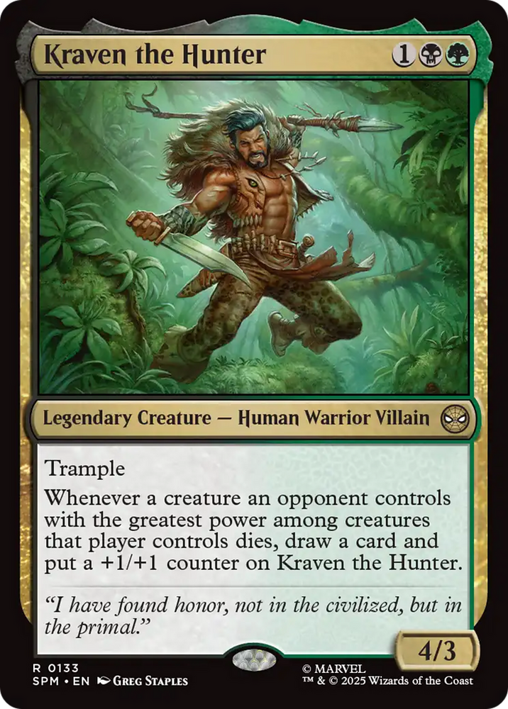 Kraven the Hunter [Marvel's Spider-Man]