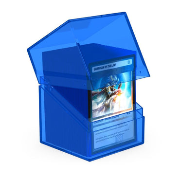 Ultimate Guard: Deck Box – Boulder 100+ – Clear: Sapphire