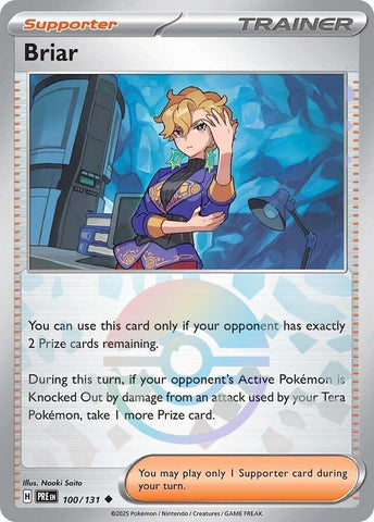 Briar (100/131) (Poke Ball Pattern) [Scarlet & Violet: Prismatic Evolutions]