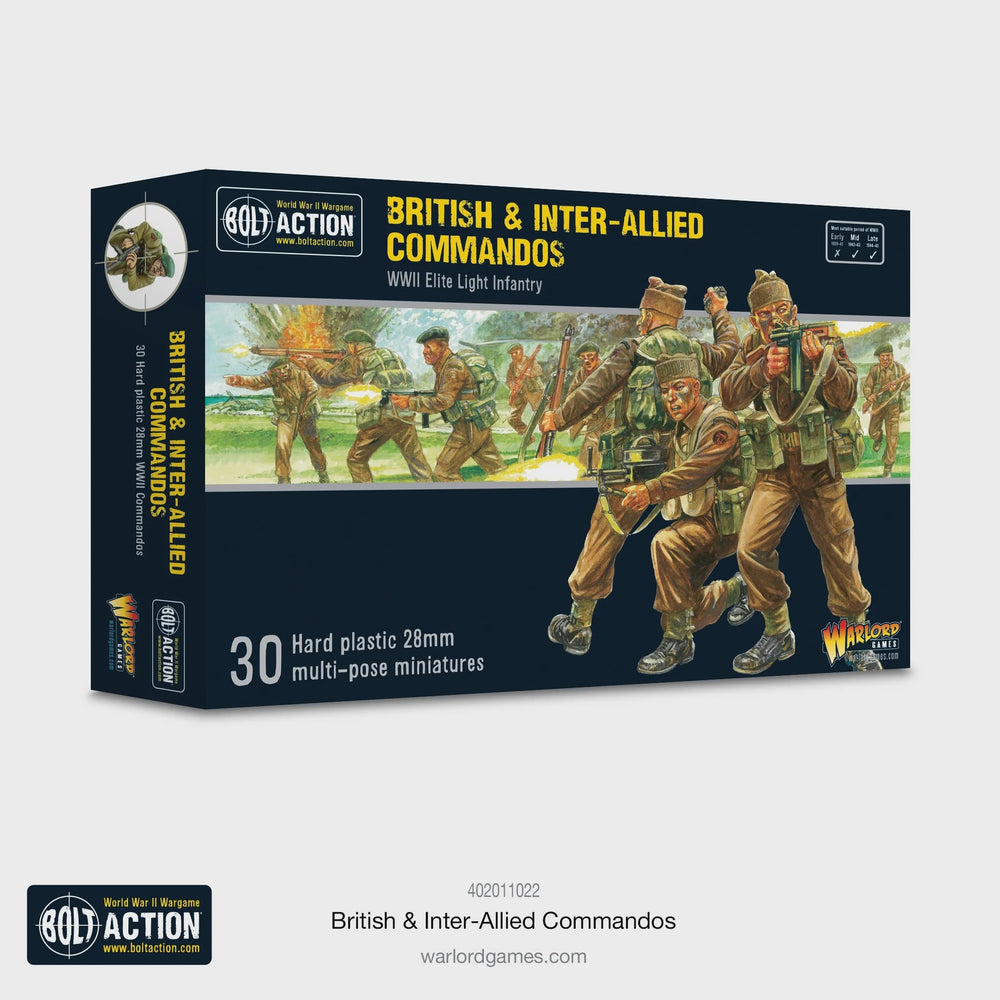 Bolt Action - British & Inter-Allied Commandos Starter Army