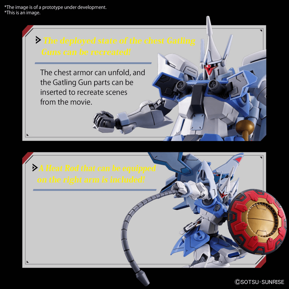 Mobile Suit Gundam SEED Freedom HGUC Gyan Strom (Agnes Giebenrath Custom) 1/144 Scale Model Kit
