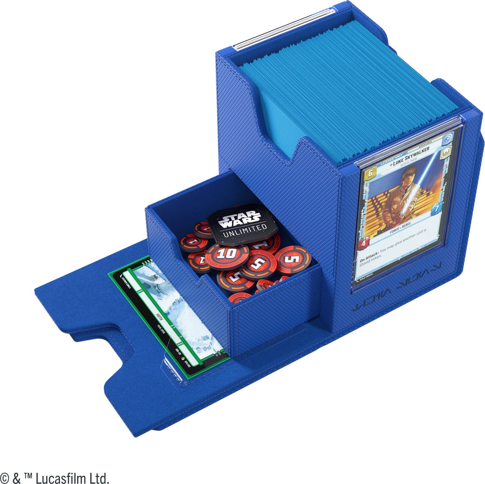 Gamegenic Star Wars Unlimited Twin Suns Deck Pod - Blue