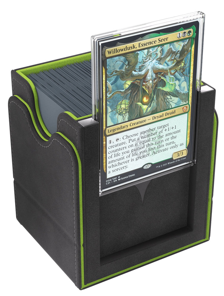 Gamegenic Magic The Gathering Secrets of Strixhaven Squire PLUS 100+ XL - Black/Green