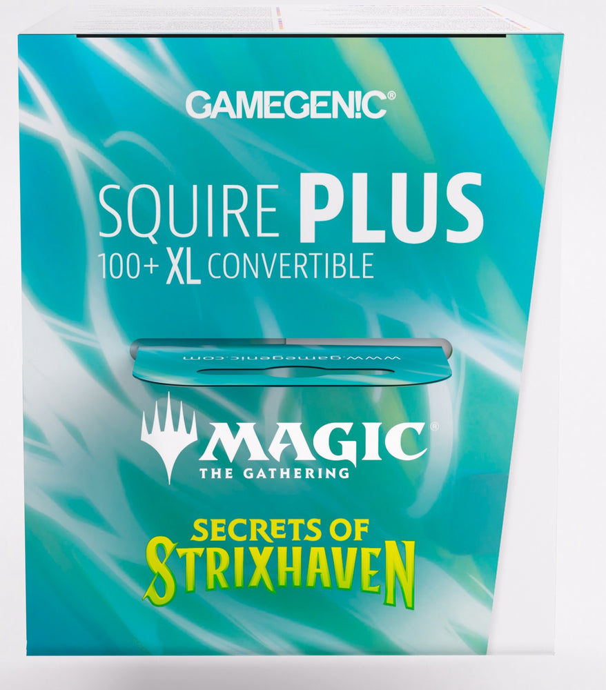 Gamegenic Magic The Gathering Secrets of Strixhaven Squire PLUS 100+ XL - Black/Green