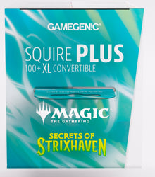 Gamegenic Magic The Gathering Secrets of Strixhaven Squire PLUS 100+ XL - Black/Green