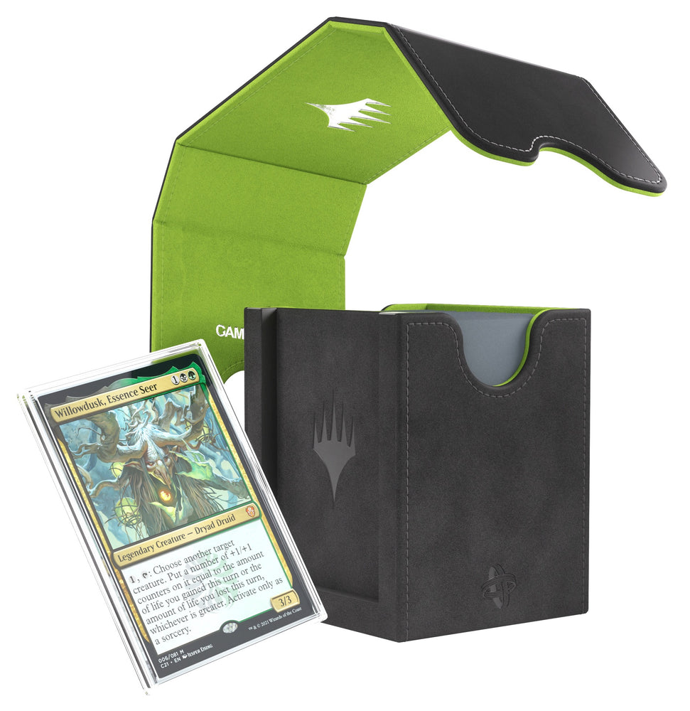 Gamegenic Magic The Gathering Secrets of Strixhaven Squire PLUS 100+ XL - Black/Green