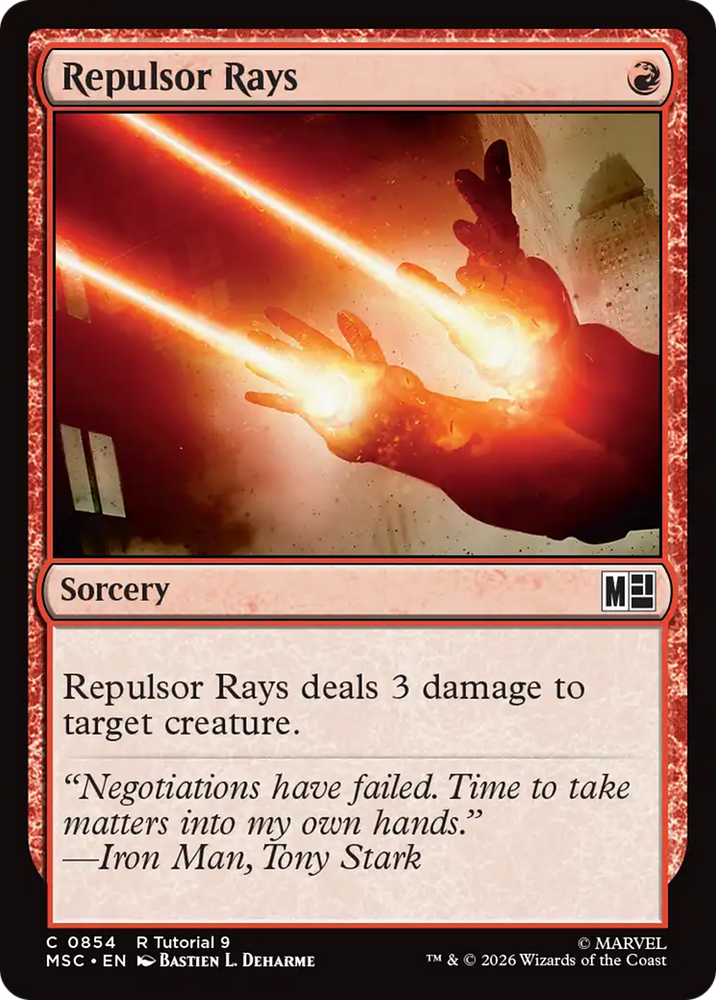 Repulsor Rays [Marvel Super Heroes Commander]