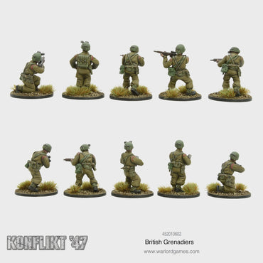 Konflikt '47 - British Commonwealth - British Grenadiers (Special order)