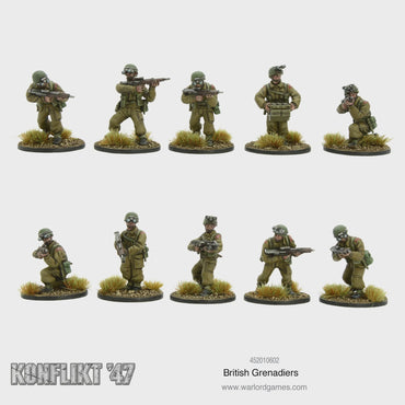 Konflikt '47 - British Commonwealth - British Grenadiers (Special order)