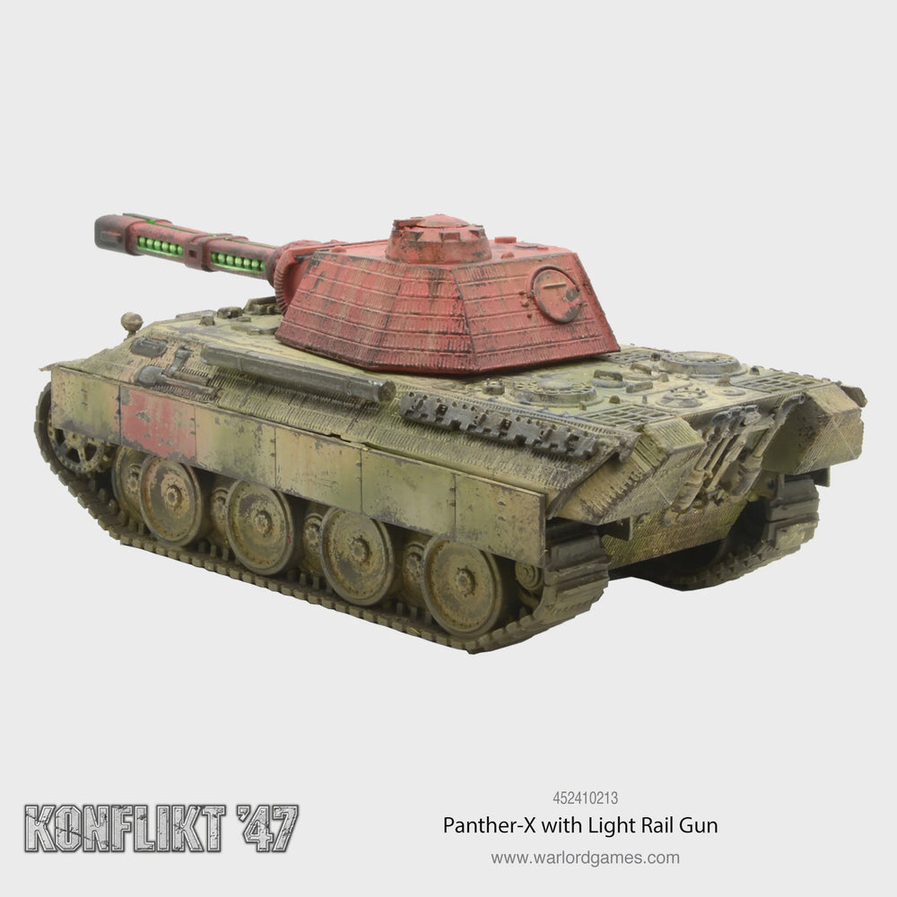 Konflikt '47 - Axis - Panther-X with Light Rail Gun (Special Order)