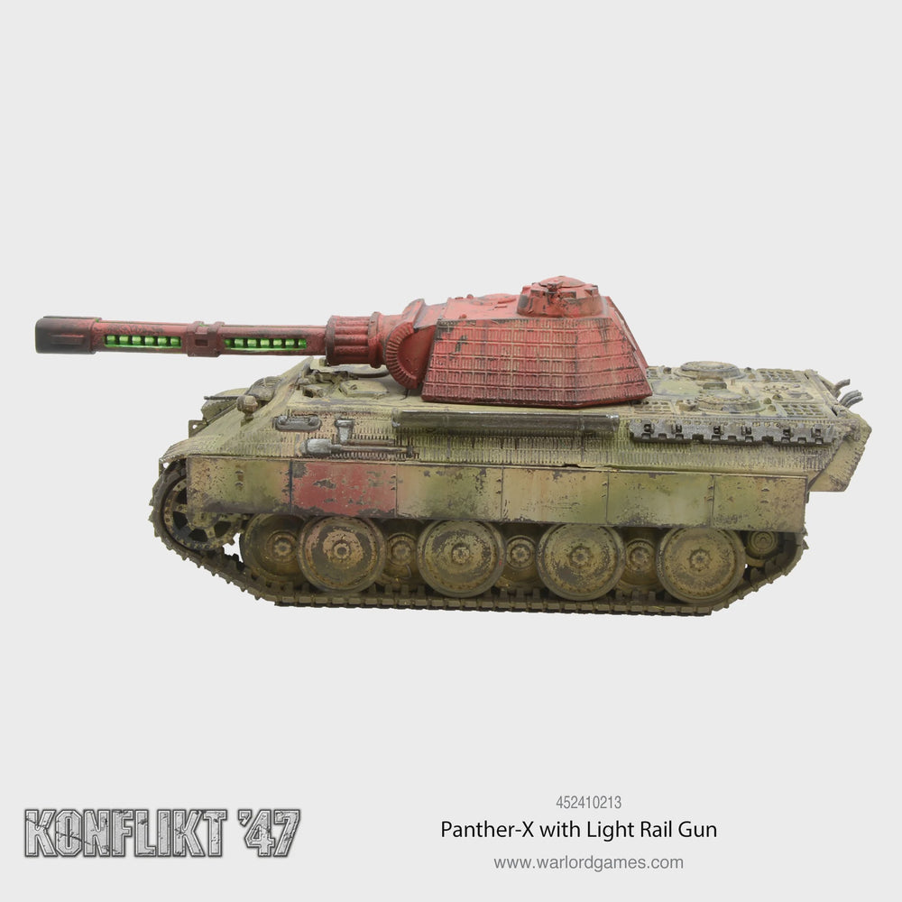 Konflikt '47 - Axis - Panther-X with Light Rail Gun (Special Order)