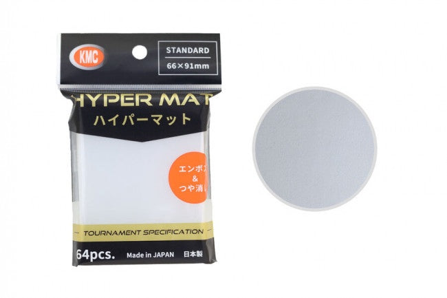 KMC Hyper MAT Sleeve 64 Pack (91mm x 66mm) - Clear