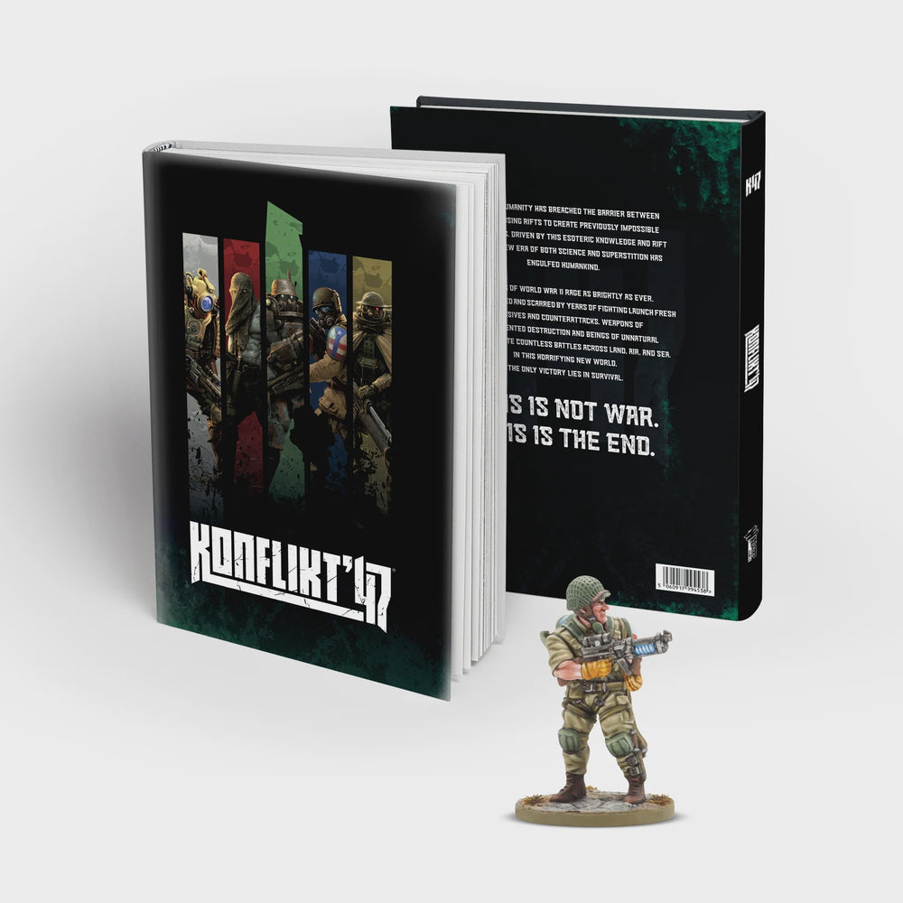 Konflikt '47 Rulebook (With US special miniature)