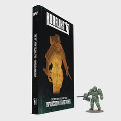 Konflikt '47: The Rift War Volume 2 - Invasion Amerika book (With US Special Miniature)