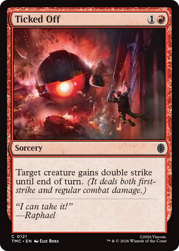 Ticked Off [Teenage Mutant Ninja Turtles Commander]