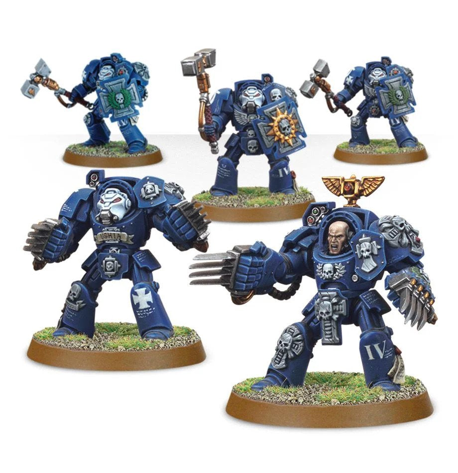 48-34 Space Marines Terminator Assault Squad