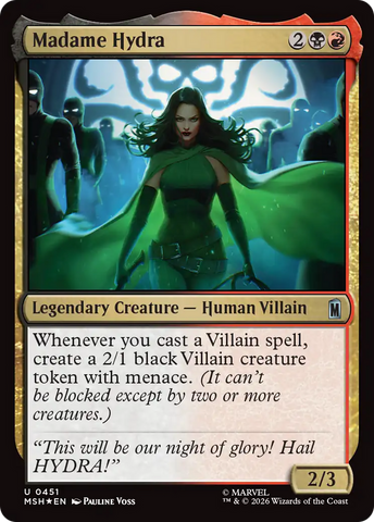 Madame Hydra (Suge Foil) [Marvel Super Heroes]