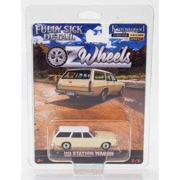 1:64 Oz Wheels FSD Road Series 2 - Holden HQ Station Wagon - Cream/White
