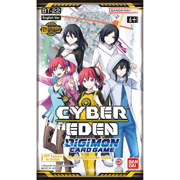 Digimon Card Game: Booster Pack – Cyber Eden [BT22]