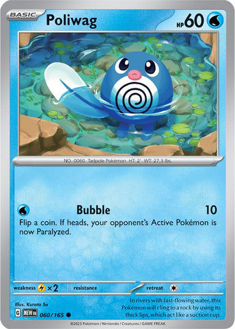 Poliwag (060/165) [Scarlet & Violet 151]