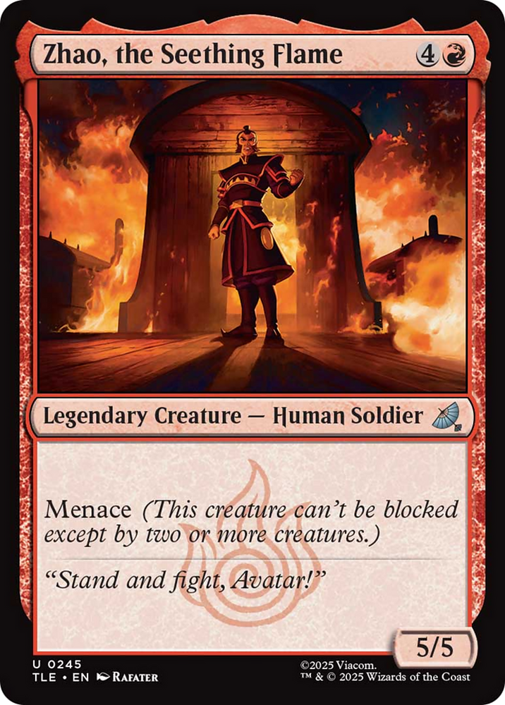 Zhao, the Seething Flame [Avatar: The Last Airbender: Eternal-Legal]