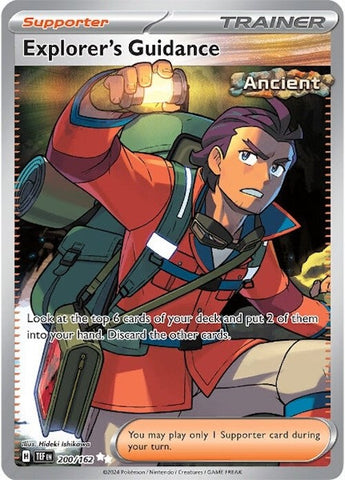 Explorer's Guidance (200/162) [Scarlet & Violet: Temporal Forces]