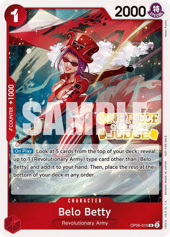 Belo Betty (Judge Pack Vol. 3) [One Piece Promotion Cards]