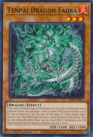 Tenpai Dragon Fadra [LEDE-EN017] Common