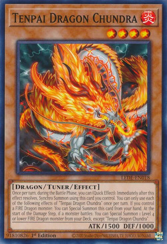 Tenpai Dragon Chundra [LEDE-EN018] Common