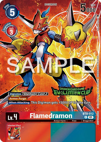 Flamedramon [BT8-012] (2024 Evolution Cup) [New Awakening Promos]